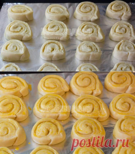 Пышные булочки Улитки с сахаром - вкусный рецепт с пошаговыми фото | Все Блюда