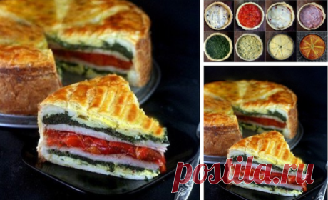 Пирог "Миланский": Яркость ингредиентов создает взрыв вкуса