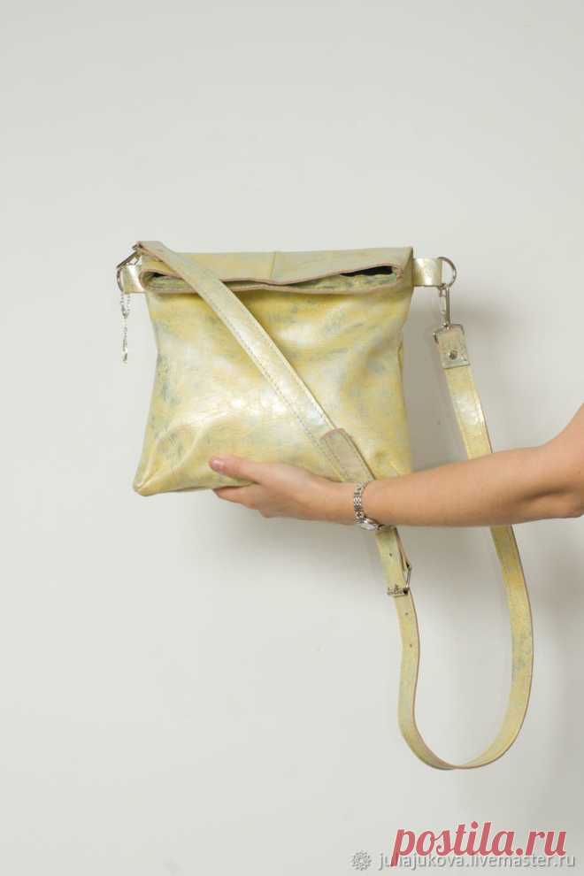 Шьем кожаную сумку кроссбоди | Журнал Ярмарки Мастеров