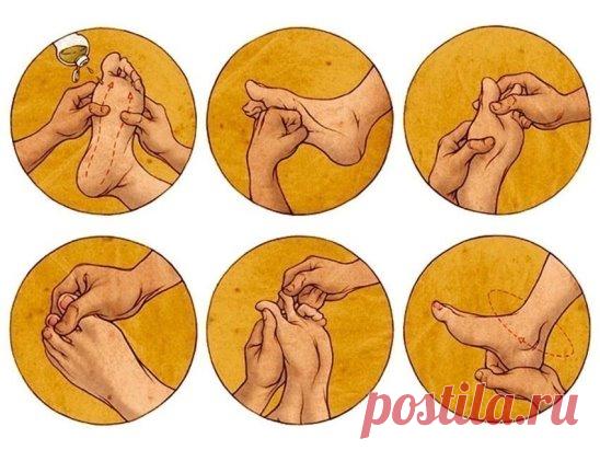 Вас приятно удивит то, что произойдёт после массажа стоп!