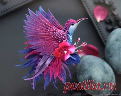 #ff_Bird #fly_fenix
Брошь - птица колибри МИНИ. Майтай

https://www.livemaster.ru/item/31349099-ukrasheniya-b..
~~
Цена указана только пока работа есть в наличии.
~~
#брошь@fly_fenix_art
#колибри@fly_fenix_art