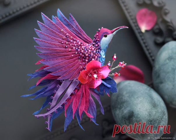 #ff_Bird #fly_fenix
Брошь - птица колибри МИНИ. Майтай

https://www.livemaster.ru/item/31349099-ukrasheniya-b..
~~
Цена указана только пока работа есть в наличии.
~~
#брошь@fly_fenix_art
#колибри@fly_fenix_art