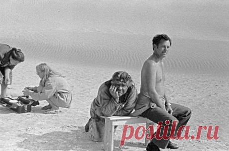 На съемочной площадке советского кино