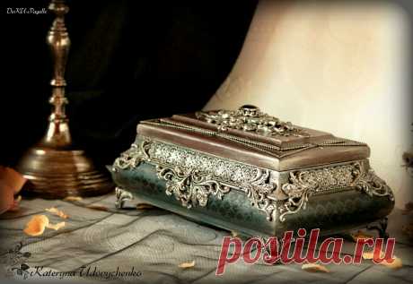 Шкатулка «Далила». 18,5х11,5х6,5 см, МДФ.