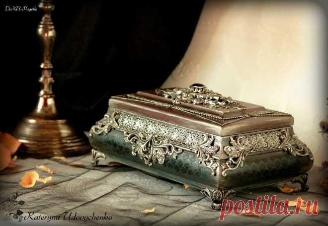 Шкатулка «Далила». 18,5х11,5х6,5 см, МДФ.