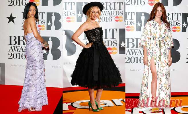 Красная ковровая дорожка BRIT Awards 2016