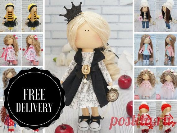 Princess Doll FREE Shipping Textile Doll Rag Doll Fabric Doll Bambole Cloth Doll Tilda Doll Handmade Doll Art Doll Muñecas Black Kristina Princess Doll FREE Shipping Textile Doll Rag Doll Fabric Doll Bambole Cloth Doll Tilda Doll Handmade Doll Art Doll Muñecas Black Kristina _____________________________________________________________________________________   Hello, dear visitors!  This is handmade cloth doll created by Master