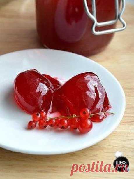 Желе из красной смородины.