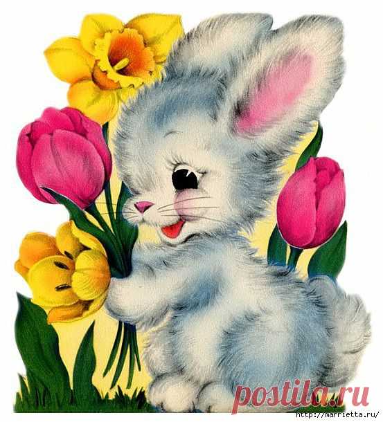 Веселые картинки для декупажа. ПАСХА.