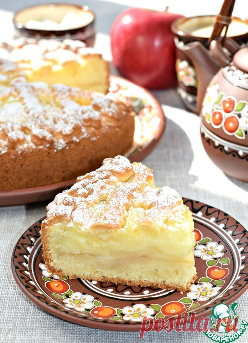 Пирог с яблоками 
