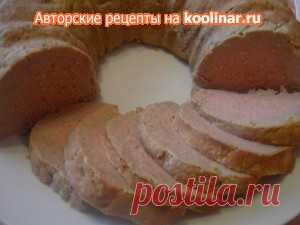 Паштет из свинины и печени запеченый рецепт с фотографиями