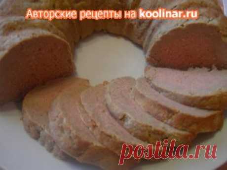 Паштет из свинины и печени запеченый рецепт с фотографиями