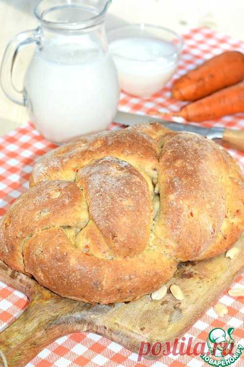 Отрубной хлеб с морковью и арахисом - кулинарный рецепт