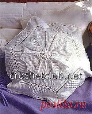 Диванная подушка крючком / Вязание Крючком. Блог Настика