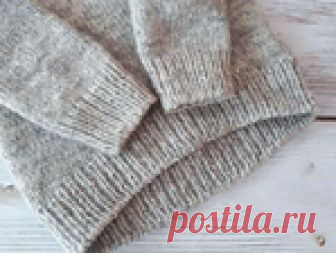 [Вязание] Как закрыть резинку 1 на 1 иглой в круговом вязании. Мастер-класс