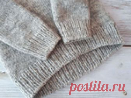 [Вязание] Как закрыть резинку 1 на 1 иглой в круговом вязании. Мастер-класс