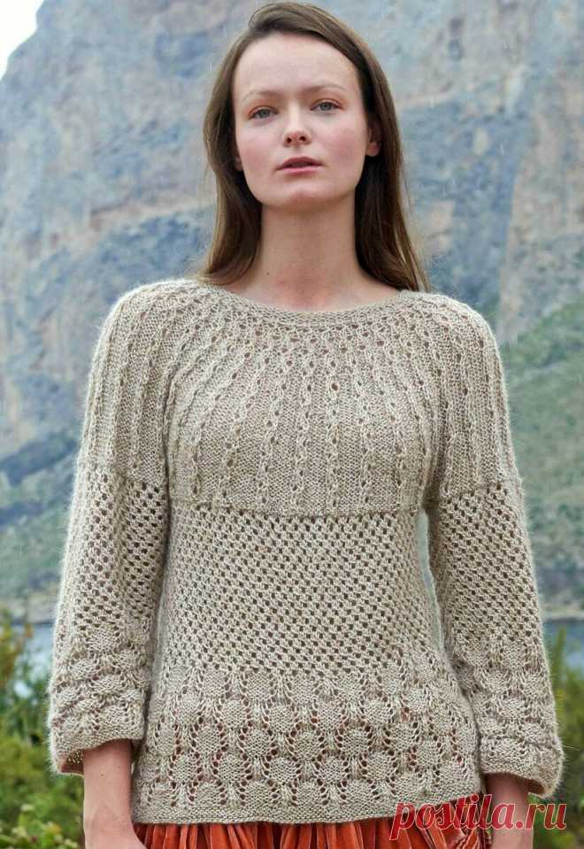 5 стильных вязаных пуловеров с длинным и коротким рукавом | Вязание с Paradosik_Handmade | Дзен