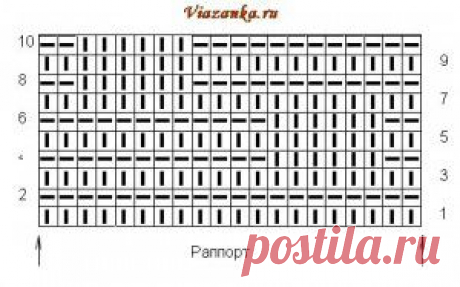 Узор 1-2 | Viazanka.ru