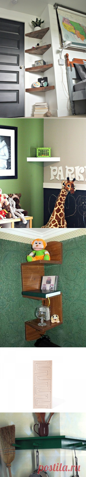 угловая полка на кухню угловая полка в прихожую своими руками маленькая полочка в детскую полка угловая фигурная stelazsh razdvizshnoi