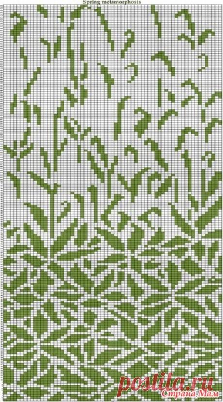 Красивый узор - Жаккард - Страна Мам