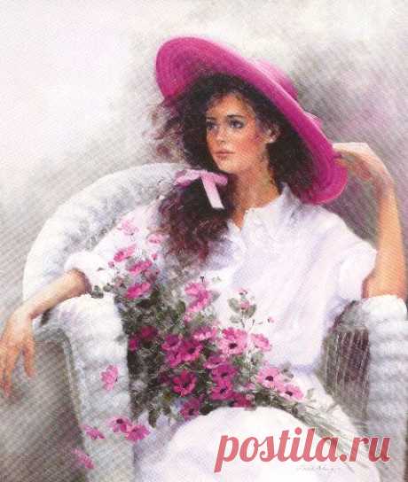 ლ♥ В шляпках нет ни грамма фальши...Lise Auger♥ლ