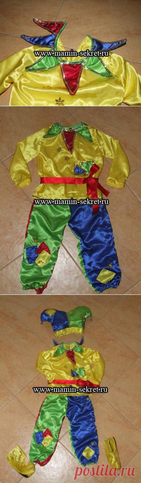 Как сшить костюм Петрушки (гнома) для ребёнка