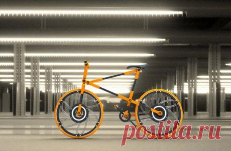 Эко 7 велосипедов Складки вписать в чемодан | Inhabitat - Устойчивое Дизайн Инновации, Эко Архитектура, Green Building