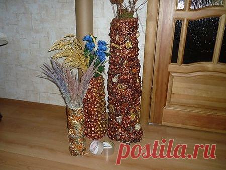 Ваза из картона своими руками