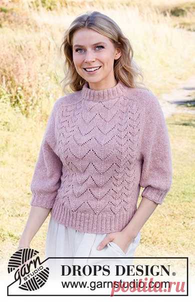 Джемпер Pink Sandstone
#спицы #вязаный_джемпер #джемпер_спицами #вязаный_узор #узор_спицами

Джемпер из пряжи DROPS Sky. Изделие вяжется по кругу сверху инз ажурным узором и плечами-погонами. Размеры S - XXXL.

Размеры:
S - M - L - XL - XXL - XXXL

Понадобится:
Пряжа DROPS SKY 250-300-300-350-400-400 г, цвет 18, пыльный розовый.

Плотность вязания:
20 петель и 26 рядов лицевой гладью = 10 x 10 см.

Спицы:
Чулочные спицы DROPS размер 4.5 мм.
Круговые спицы DROPS размер 4.5 ...