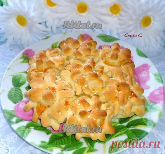 ПИРОГ С СЫРОМ "ЦВЕТЫ"