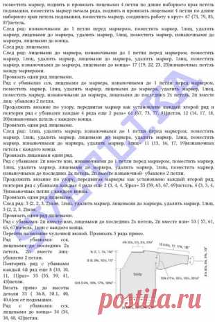 Вязание модного пуловера