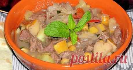 Суп пити из баранины Ароматный и невероятно вкусный азербайджанский супчик! Угостись!