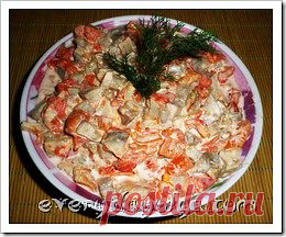 Вкусный салат из баклажан | Ежедневник Ольги