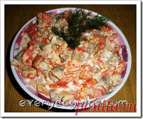 Вкусный салат из баклажан | Ежедневник Ольги