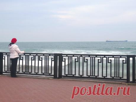 27.01.2021 Феодосия, пробежалась по набережной)