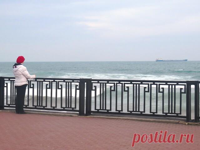 27.01.2021 Феодосия, пробежалась по набережной)