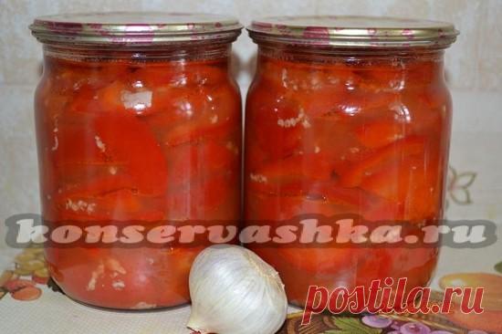 Лечо из болгарского перца с томатным соком на зиму: рецепты