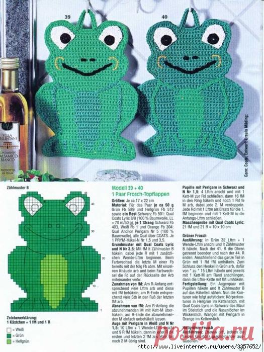 крючком подставку под горячее лягушку: 11 тыс изображений найдено в Яндекс.Картинках