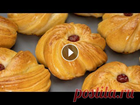 БЕСПОДОБНО ВКУСНЫЕ БУЛОЧКИ К ЧАЮ!!!САМЫЙ ВКУСНЫЙ И ПРОСТОЙ РЕЦЕПТ!!! | ЭТО ПРОСТО Вот такие красивые булочки-цветочки будем готовить сегодня. Интересную форму выпечке придать совсем несложно, а булочки очень аппетитно выглядят и пол...