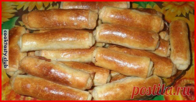 Вкуснейшие трубочки-пирожки с начинкой Вкуснейшие трубочки-пирожки с начинкой Очень легкий, простой рецепт, но, тем не менее, — трубочки вкусные и хрустящие!))Готовим тесто: 1 ст.воды теплой 1 ст. растительного масла щепоточка соли мука...
