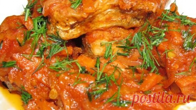 Вкусно - РЫБА ХЕК в Томатно Овощном Соусе Как Вкусно Приготовить Рыбу