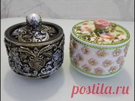 ШКАТУЛКИ ИЗ БОБИНЫ