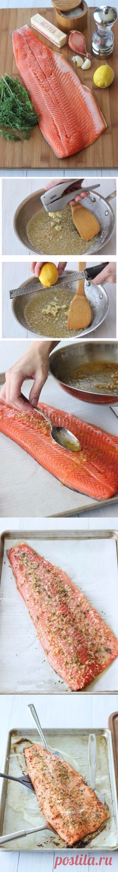 Запеченная форель