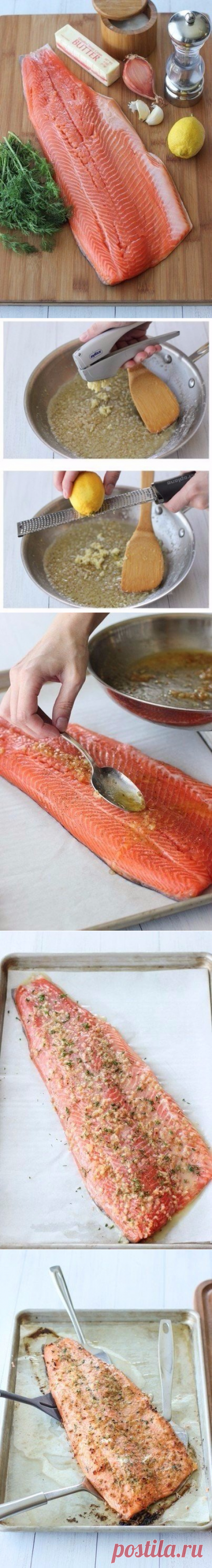 Запеченная форель