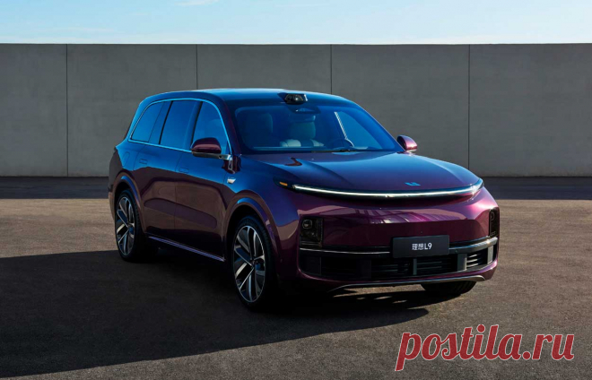 Китайский внедорожник Li Auto L9 PHEV 2023 с премиальными характеристиками и запасом хода до 200 км