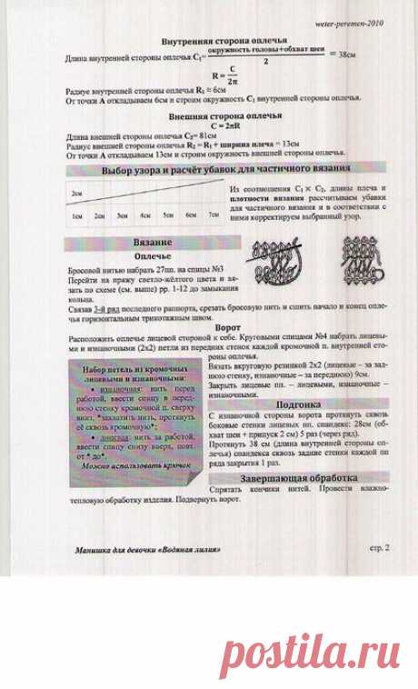 Своё вязание. Схемы(интернет)
Тамара Липская (Алёшина)