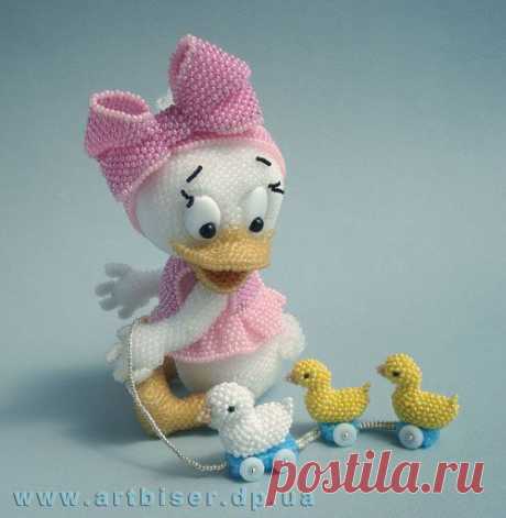 Авторские игрушки из бисера Волховской Ульяны :: &quot;Ути-Пути&quot; ::