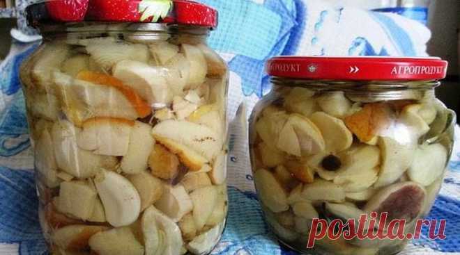Самый вкусный рецепт маринования грибов. Вот они, мои красавчики