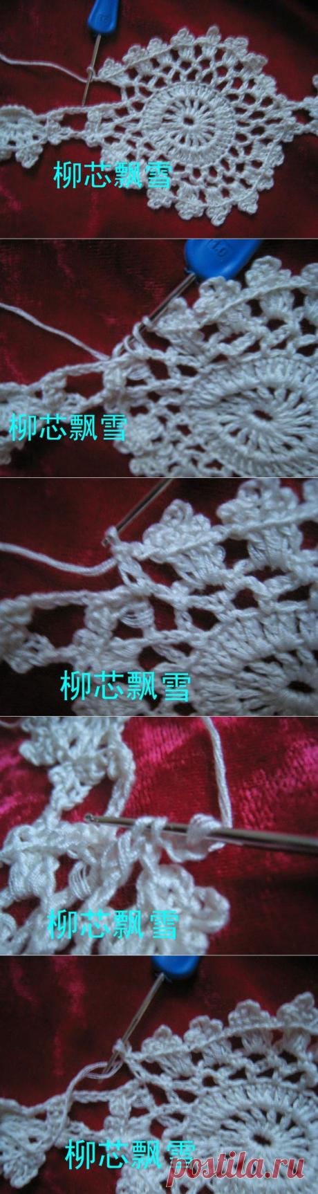 Irish crochet &amp;: Туника. МК. Очень много фото.