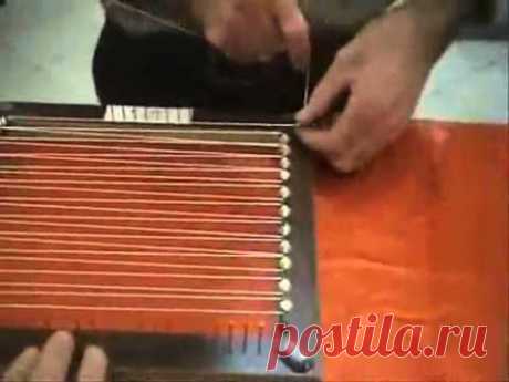 kasnakta örtü çivili kasnakta örtü yapılışı 1. bölüm7-40